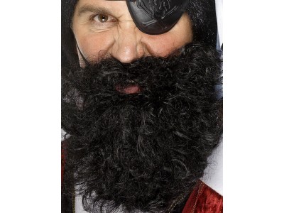Barba neagra de pirat deluxe