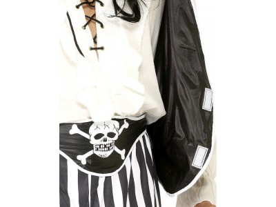 Set de pirat cu boneta, vesta si centura