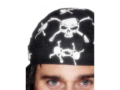 Bandana de pirat - cap de mort