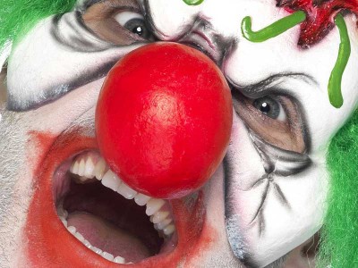 Semi-masca Clovn Halloween 2