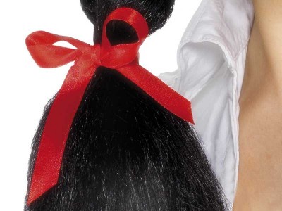 Peruca neagra Scolarita