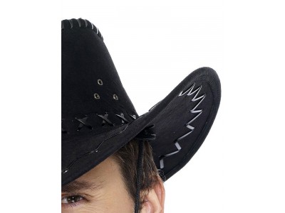 Palarie de cowboy neagra