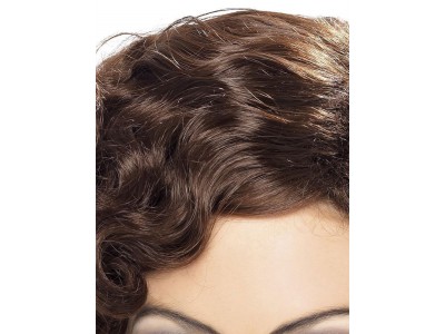 Peruca Flapper maro 1920