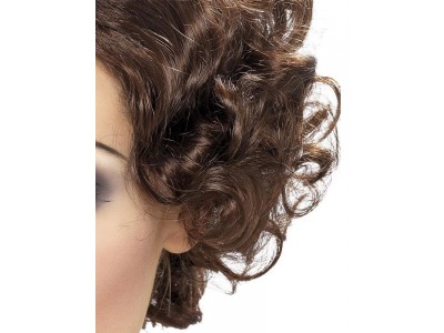 Peruca Flapper maro 1920