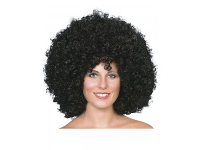 Peruca Afro Mega-Huge neagra