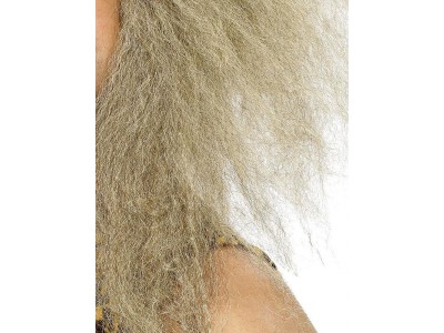 Peruca Omul Pesterii gri-maro