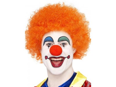 Peruca Funky afro orange