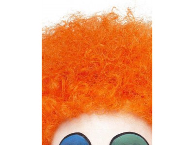 Peruca Funky afro orange