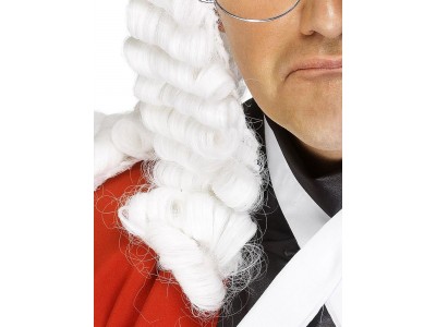 Peruca de Judecator alba