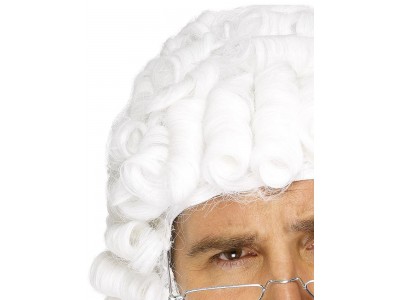 Peruca de Judecator alba