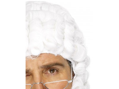 Peruca de Judecator alba