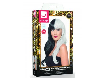 Peruca Cruela lunga cu breton