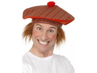 Boneta de scotian cu par