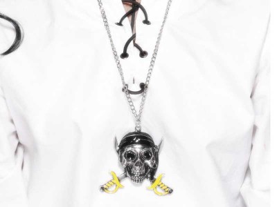 Medalion metal pirat