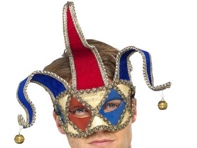 Masca venetiana Arlechin