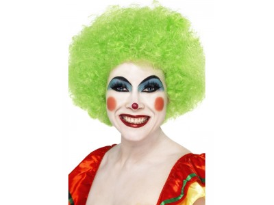 Peruca Funky afro verde