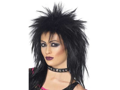 Peruca Rock Diva neagra