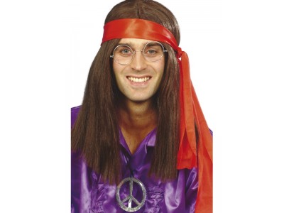 Medalion hippie metal masiv